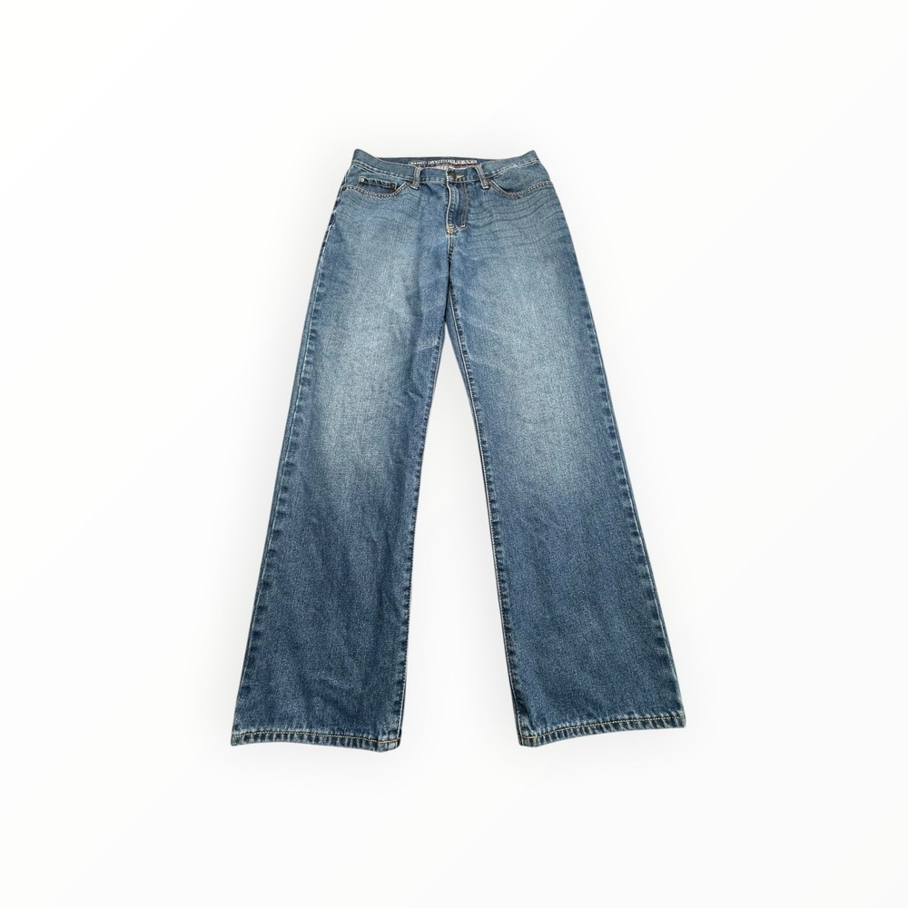 Old Navy‎ Jeans Mens 34x30 Blue Famous Jeans Regular Straight Fleece Lined Denim